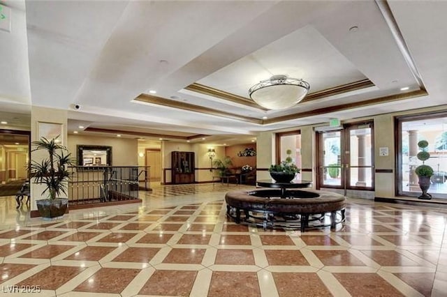 view of community lobby