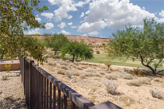 view of mountain feature