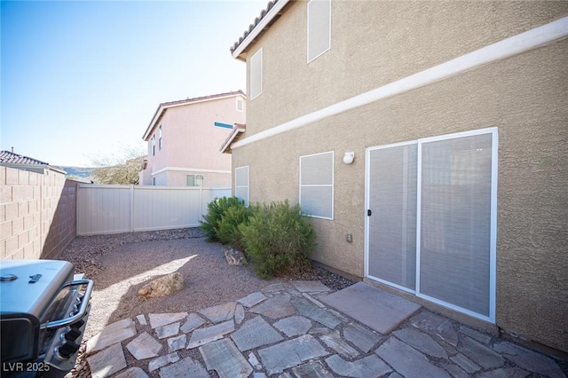 view of patio / terrace featuring a fenced backyard