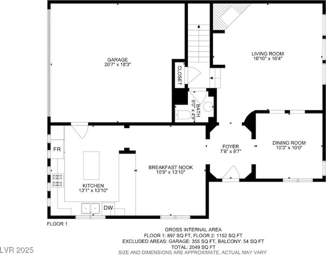 view of layout