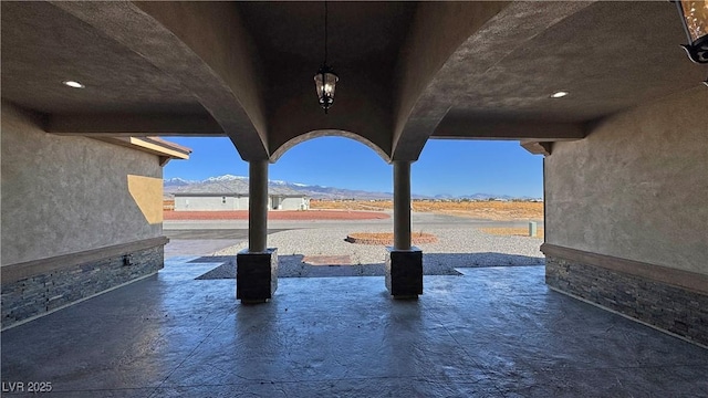 3080 S Prairie Ave, Pahrump, NV 89048 - view of patio featuring a mountain view