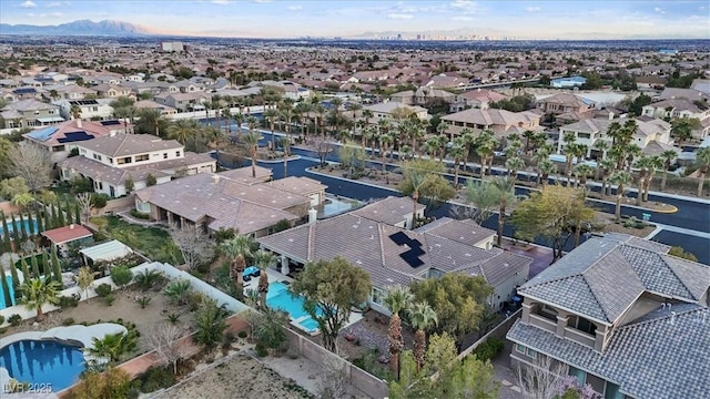 drone / aerial view featuring a residential view