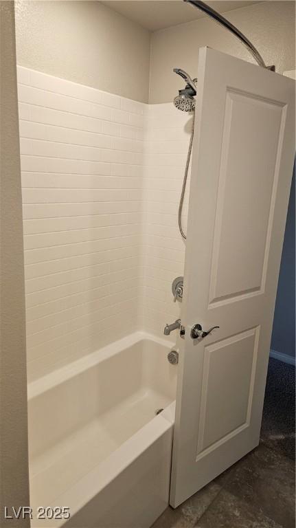 bathroom featuring shower / tub combination