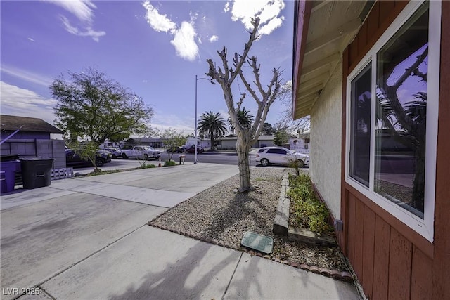 exterior space featuring a residential view