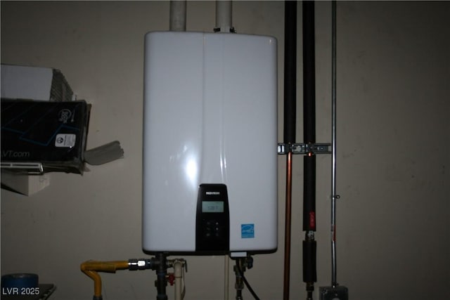 utilities with tankless water heater