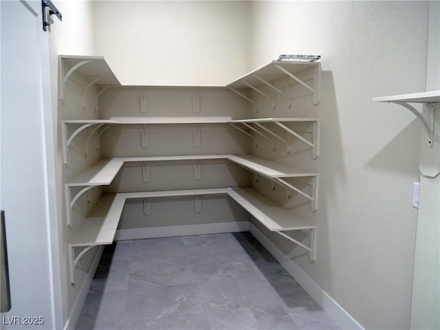 view of pantry