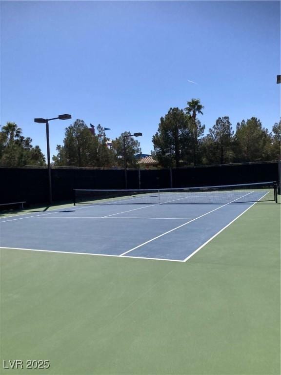 view of sport court