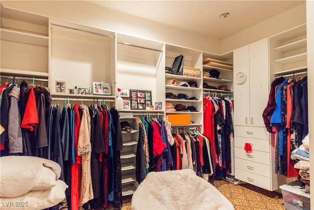 view of spacious closet