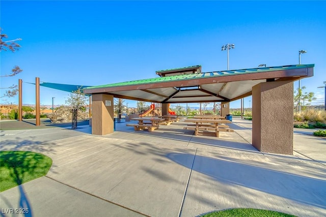 surrounding community featuring a gazebo