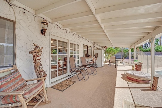 3681 S Rosecrest Cir, Las Vegas, NV 89121 - view of patio