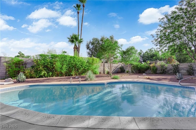 3681 S Rosecrest Cir, Las Vegas, NV 89121 - view of swimming pool with a fenced backyard