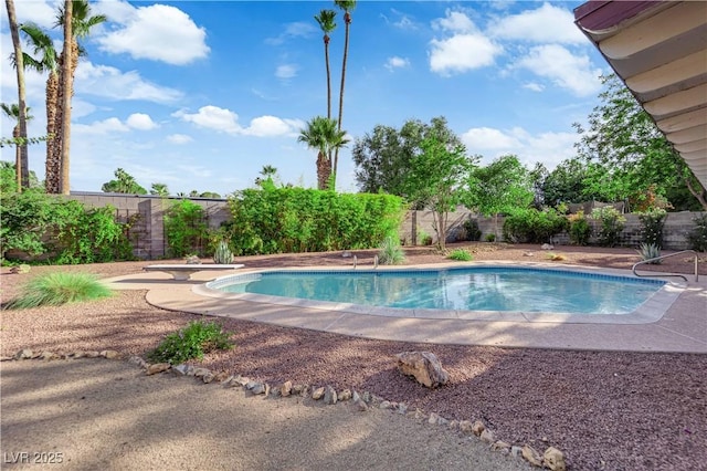 3681 S Rosecrest Cir, Las Vegas, NV 89121 - view of swimming pool featuring a fenced backyard