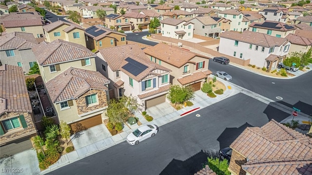 birds eye view of property featuring a residential view