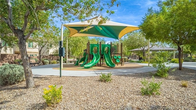 view of communal playground