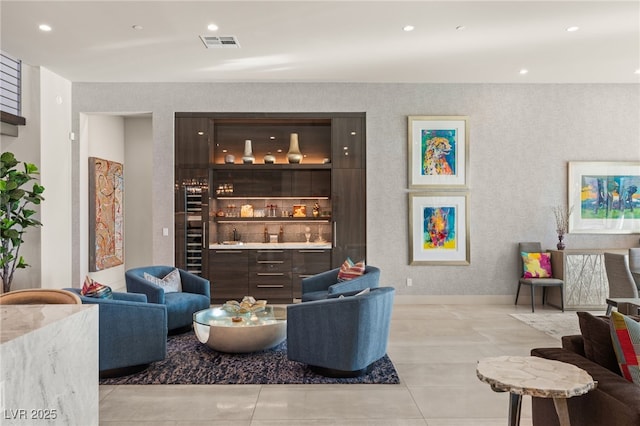 515 Serenity Point Dr, Henderson, NV 89012 - living room with tile patterned flooring and recessed lighting