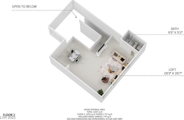 515 Serenity Point Dr, Henderson, NV 89012 - home floor plan