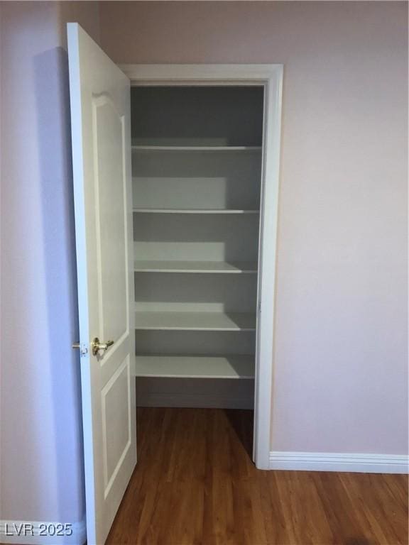 view of closet