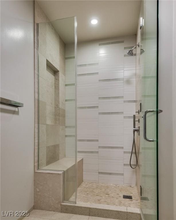 full bath featuring a stall shower