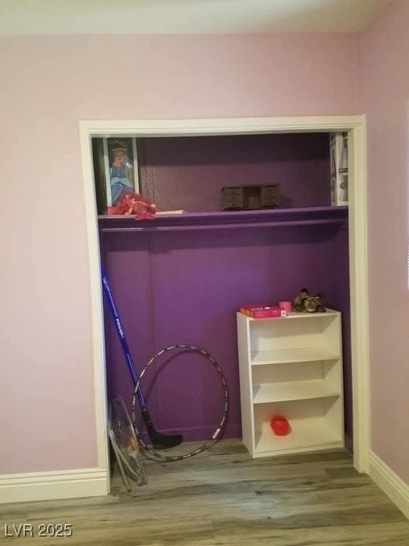 view of closet