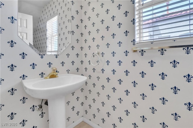 bathroom with plenty of natural light