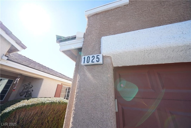 details with stucco siding