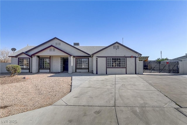 view of front of property with stucco siding