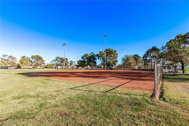 surrounding community featuring a yard