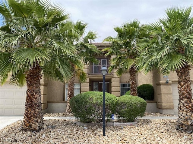 9301 Harrow Rock St, Las Vegas, NV 89143 - view of front of house with an attached garage