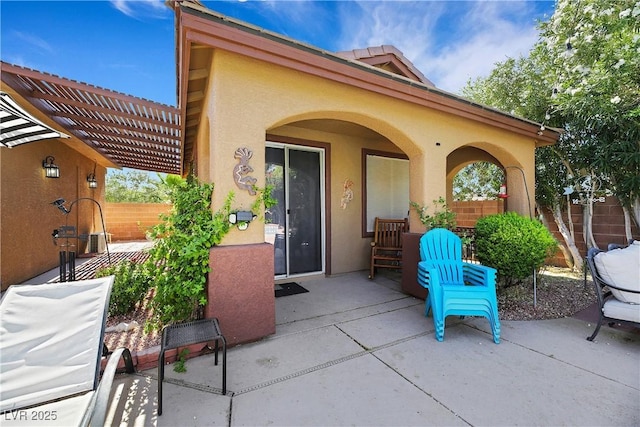 6391 Tempting Choice Ave, Las Vegas, NV 89131 - view of patio / terrace with a pergola