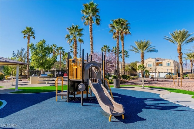 view of communal playground