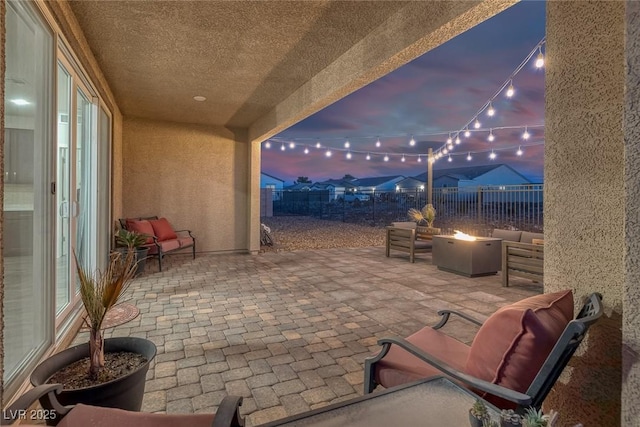 view of patio / terrace featuring a fenced backyard