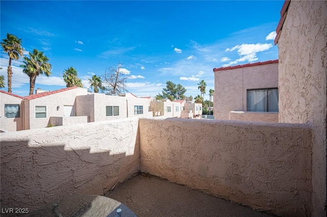 3369 Milenko Dr, Las Vegas, NV 89121 - exterior space with a balcony and a residential view
