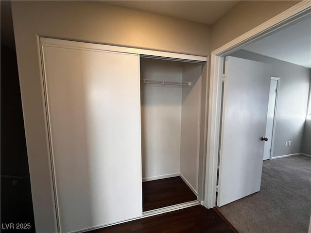 view of closet