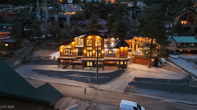 exterior space featuring metal roof and a standing seam roof