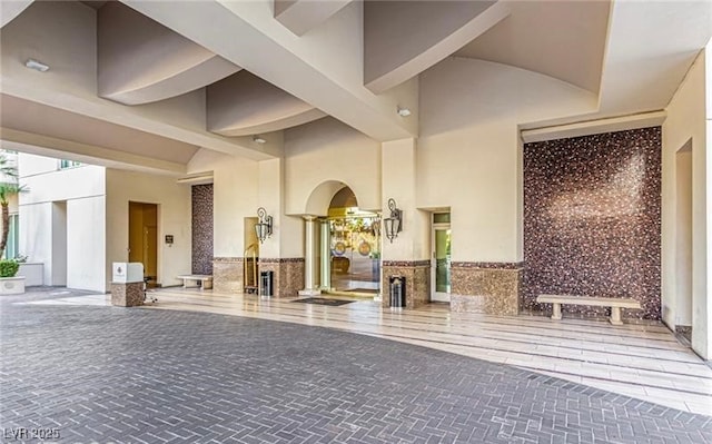 view of community lobby