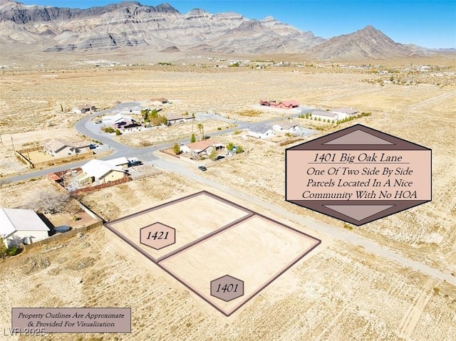 1401 Big Oak Ln, Pahrump NV, 89060 land for sale