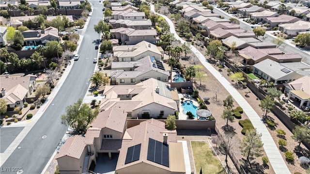 birds eye view of property featuring a residential view