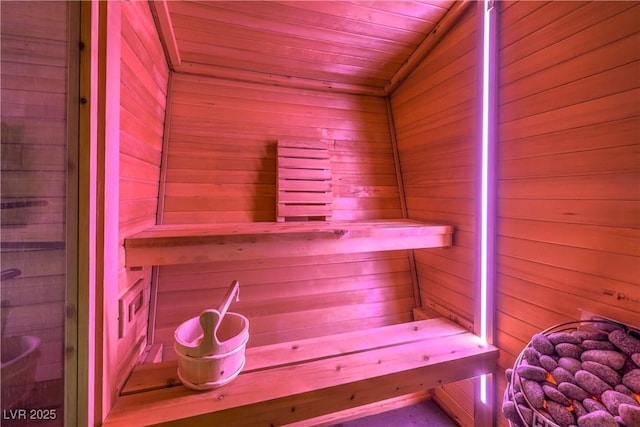 view of sauna / steam room