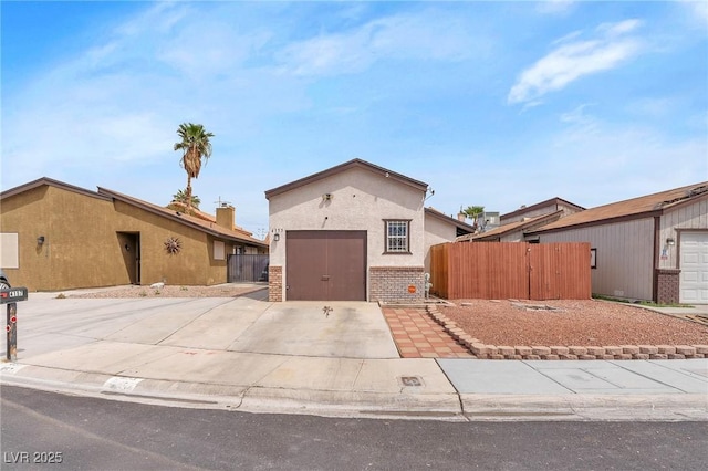4153 Broadriver Dr, Las Vegas, NV 89108 - single story home with fence, stucco siding, a garage, and concrete driveway