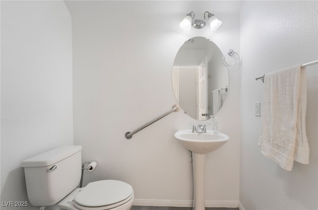 bathroom with toilet