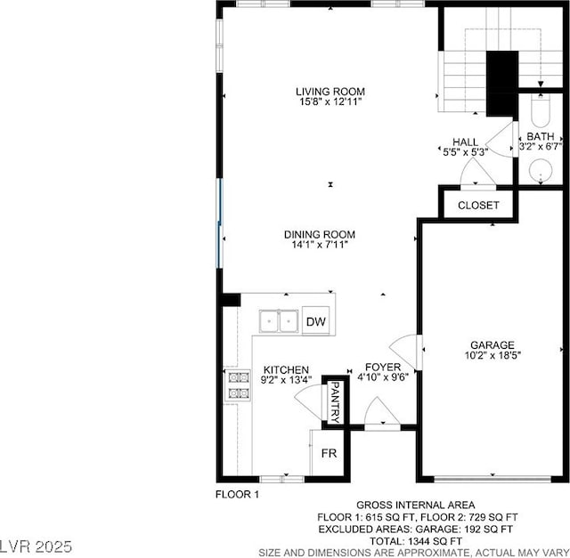 view of layout