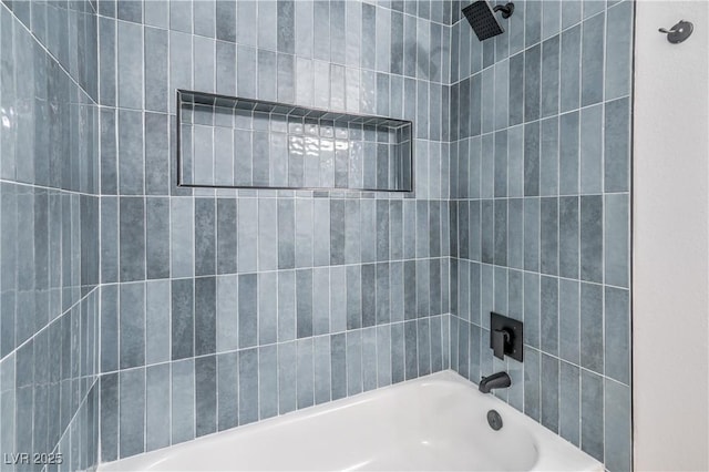 full bathroom featuring shower / bathtub combination