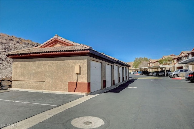 231 W Horizon Ridge Parkway Unit 426, Henderson, NV 89012 - view of road with community garages