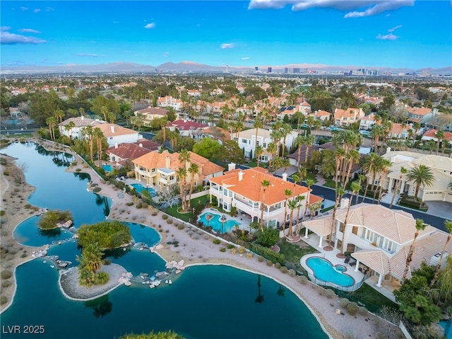 2221 Glenbrook Way, Las Vegas, NV 89117 - aerial view with a residential view