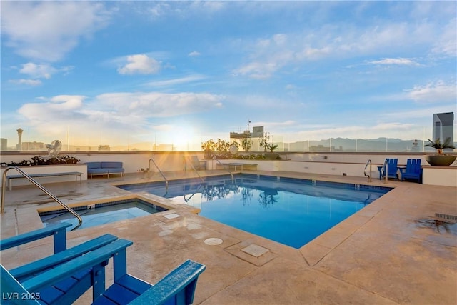 150 Las Vegas Blvd Unit 1711, Las Vegas, NV 89101 - community pool featuring a patio area and a community hot tub