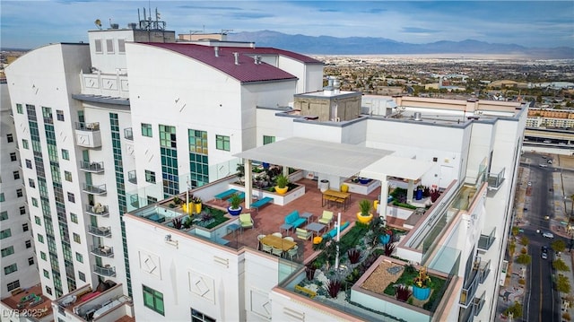 150 Las Vegas Blvd Unit 1711, Las Vegas, NV 89101 - view of building exterior featuring a mountain view