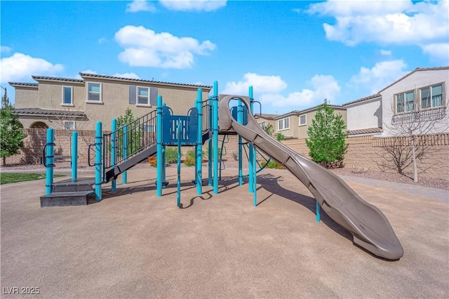 view of communal playground