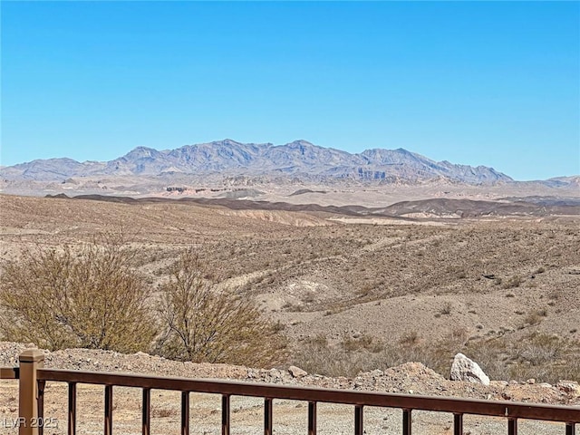 view of mountain feature