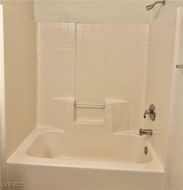 bathroom featuring shower / bathtub combination