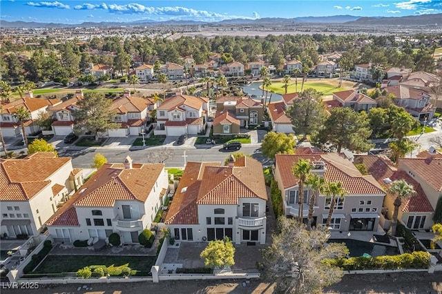 birds eye view of property featuring a residential view